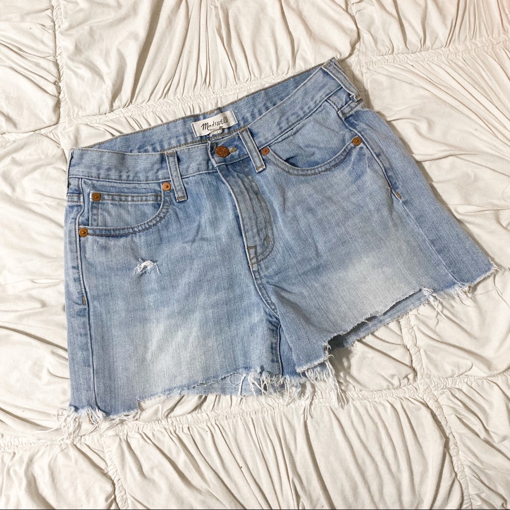 Madewell Distressed Denim Shorts
